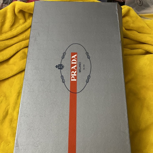 NIB prada brown calzature Donna boots size: 39/ 8.5 in US - Picture 11 of 11